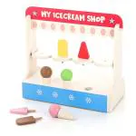 Aditi Toys Wooden Ice Cream Set for Kids, My Ice Cream Shop Wooden Toy, Realistic Pretend Play Ice Cream Wooden Toy Set for Kids, Suitable for Kids Above 3 Years