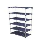 Novatic 6-Tier Metal & Plastic Multilayer Microwave Oven Stand for Kitchen Storage | Kitchen Organizer Shelf | Storage Racks | Countertop Organizer | Spice Rack | Masala Stand for Kitchen Space Saver Rack