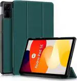 ProElite Case Cover for Redmi Pad SE 11 inch Cover, Slim Trifold Flip case Cover for Redmi Pad SE 11 inch Tablet [Auto Sleep Wake Feature], Dark Green