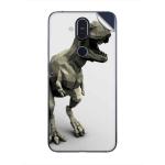 GADGETSWRAP Printed Vinyl Skin Sticker for Nokia 8.1 - origami t rex