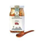 LANGHA VALLEY Homemade Mixed Vegetable Pickle (Spicy), Made with Cold Pressed Organic Mustard Oil, No preservatives, Sun Dried and Sun Matured, 380 g