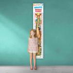GO WOO GIRAFFE HEIGHT CHART | Giraffe Adventures: Tracking Growth with the Giraffe Height Chart