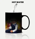 Royal Handicraft Magic Mug When Hot & Cold Liquid Water in & Customized Coffee Mug for Birthday, Anniversary, Couple Gift Happy Anniversary