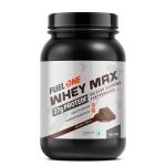 Fuel One Whey Protein Max, 27 g Protein, 5.96 g BCAAs & 4.7 g Glutamic Acid (Chocolate, 1 kg / 2.2 lb)