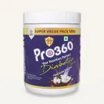 Pro360 Diabetic Care Chocolate Flavoured Health Supplement Protein Powder 500 g