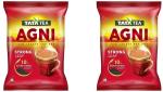 Tata Tea Agni | Strong Leaf Tea | 250 Gm Each | Pack of 2 | 500 Gm + Green Elaichi 25 Gm