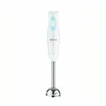 BAJAJ HB-16, 300W Hand Blender with Silent DC Motor, White