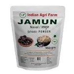 i Agri Farm Jamun Seed Powder / 950g / Naval / Jamun Seed / Jambolan / Java Plum Powder