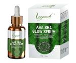 LEEPOSH AHA BHA 10 Percentage Serum For Uneven Texture All Skin Brightening Soothing Lactic Acid 30 Ml