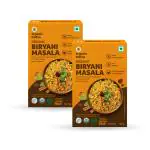 Organic Tattva 200g Biryani Masala | Pesticide and Chemical Free With Natural Oils Rich Aroma | Naturally Gluten Free |(100 Gram 2 Packs)