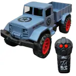 Kart In Box | Remote Control Truck | Remote Control Truck Gadi | Military Police | Remote Controller Car | Rc Car