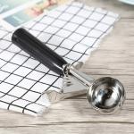 VDNSI Stainless Steel Ice Cream Scoop Fruit Scooper for Kitchen Bars Restaurant Parties Cookie Scoop Incomplete