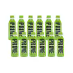 Pokka Prime Lemon Lime Hydration Drink Sports Beverage Naturally Flavored, 10% Coconut Water, 250mg BCAAs, B Vitamins, Antioxidants, 16.9 Fl Oz Bottle 500ml (Pack of 12)