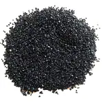 VANNEF Natural Aquarium Black Sand for Lawn, Garden, Plants, Freshwater (Black 1950gm)