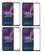 Vizio MOTOROLA MOTO E6 PLUS TransparentScratch Resistant and Anti-Fingerprint Screen Protector with Dry Wipe and Wet Wipe