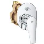 GROHE BAUEDGE 2 WAY DIVERTER Series Normal Flow Exposed Part Kit 2 WAY DIVERTER (Chrome), 29063001 | Connections - Any 2 out of Spout,Overhead Shower,Hand Shower & Body Shower | Shower Area