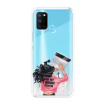 Emble Designer Clear Tranperant Silicone Case For Realme 7i / Realme C17 -Design A15 ( TPU | Soft , Realme 7i / Realme C17 | Multicolor )