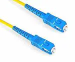 ACCU CABLE SC To SC Single Mode Duplex 9/125 Fiber Optic Patch Cable (10M)