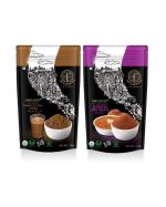 The Flavour Trail by Swani, Organic Bombay Cutting Chai Masala and Organic Mumbai Pav Bhaji Masala, 200gm (Pack of 2)