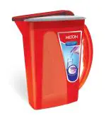 Milton H2O Slim Plastic Water Jug, 2 litres, Red | BPA | Food Grade | Refrigerator Safe | Ideal for Serving Water | Juices | Shakes