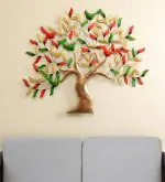 vedas Naya Bird Tree Wall Decor Hanging & Wall Mounted Sculpture Home Decor