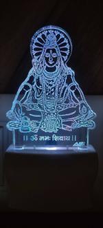 Omniverse Lord Shiva Fancy Multicolor Night Lamp