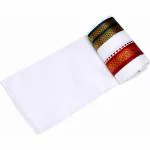 Danish Handloom Cotton 100 Gsm Border Patti Bath Gamcha