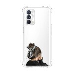 Emble Designer Clear Tranperant Silicone Case For Realme X7 Max-Design A6 ( TPU | Soft , Realme X7 Max| Multicolor )