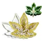 Hasthip White Silicone Leaf Maple Resin Mold, Weed Ashtray Molds, Tray Mold Ideal For Jewelry Storage Box