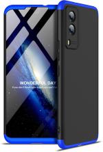 CarryWrap Front & Back Case for Vivo V21e 5g (Blue, Dual Protection, Pack of: 1)