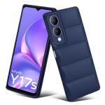 ZORZO Vivo Y17s Back Cover | Shockproof Puff Case|Ultimate Drop Protection | Soft TPU Case for Vivo Y17s-Blue