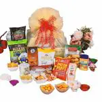 The Gift Tree Sandwich Spread, Almond Sticks, Chocolate Wafers Chips, Dips and Cheesy Spread Gift Hamper (Pack of 11)