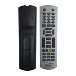 7 Seven Silver Dish TV Remote Control Compatible with All Dish TV SD HD Dth with Recording Set Top Box