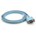 Tech- i Diablo Cable 6ft Rollover Console Cable DB9 Female to RJ45 Male for Cisco 72-3383-01