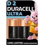 Duracell Ultra Alkaline D Battery(Pack of 2Pcs)
