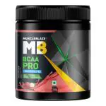 MuscleBlaze BCAA Pro, Powerful Intra Workout with 5 g Vegan BCAAs & 500 mg Electrolytes (Litchi, 240 g, 30 Servings)