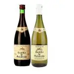 Castillo De Salobrena Red Grape And White Wine100% Non Alcohol Fruit Wine 1 Liter Celebration Drink