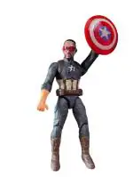 Gift Baba Superhero Figures | Toys Action Figure Premium Playset with LED Light for Boys & Girls Best for Gifts,Decoration (Captain America 1)