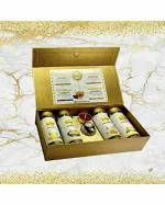 Herbshi Chamomile, Ginger, Lemongrass, Mint Tea Gift Box (Pack Of 4)