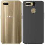 CarryWrap Back Cover for OPPO A7 (Black)