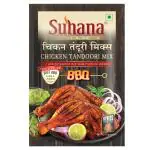 Suhana Chicken Tandoori Paste 100g Pouch| Spice Mix | Easy to Cook - Pack of 6