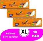Soft & Secure Maxi Care Dry Comfor (Xl) Sanitary Pad (Pack Of 18)