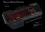 Cosmic Byte CB-GK-17 Galactic Wired Gaming Keyboard with Aluminium Body,(Black)