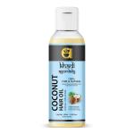 Ayurdaily Khadi Cold Pressed Coconut Oil For All Type Hair Oil 100ML - Pack of 1