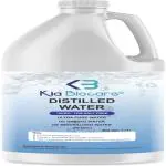 KIA BIOCARE Distilled Water for Battery/Medical Equipment/Chemicals or Cosmetics Formulation Kitchen Cleaner (1 L)