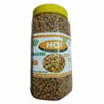 HOF (Haryana Organic Food) Unpolished Premium Kala Chana | Black Chana Rich in Protein | No Cholesterol | No Additives -1KG
