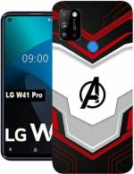 Ghumakkad LG W41 Pro Multicolor Silicon Lightweight Mobile Back Cover