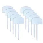 Trustbasket White Gardening Plant Name Tag (10)