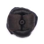 Shivarth Simple Juda Arfiticial Hair Bun Nakli Juda Accessories Black Bun Maker Use for Office Banks