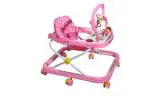 Joyride Pink Plastic Walker With Rattles And Hanging Toys, 12 Months Up